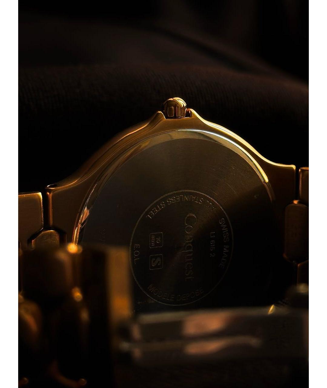 LONGINES Золотые металлические часы, фото 7