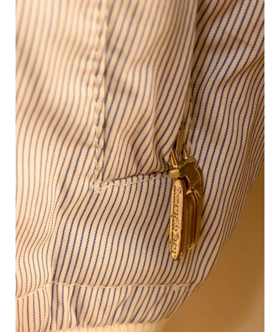 ERMENEGILDO ZEGNA XXX Белая хлопковая куртка, фото 4