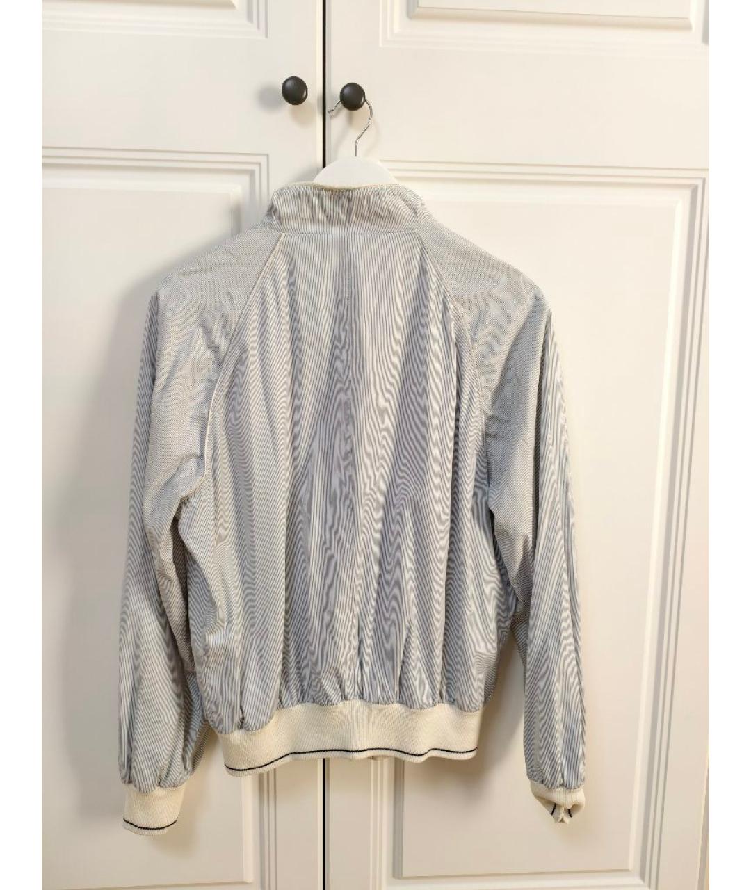 ERMENEGILDO ZEGNA XXX Белая хлопковая куртка, фото 2