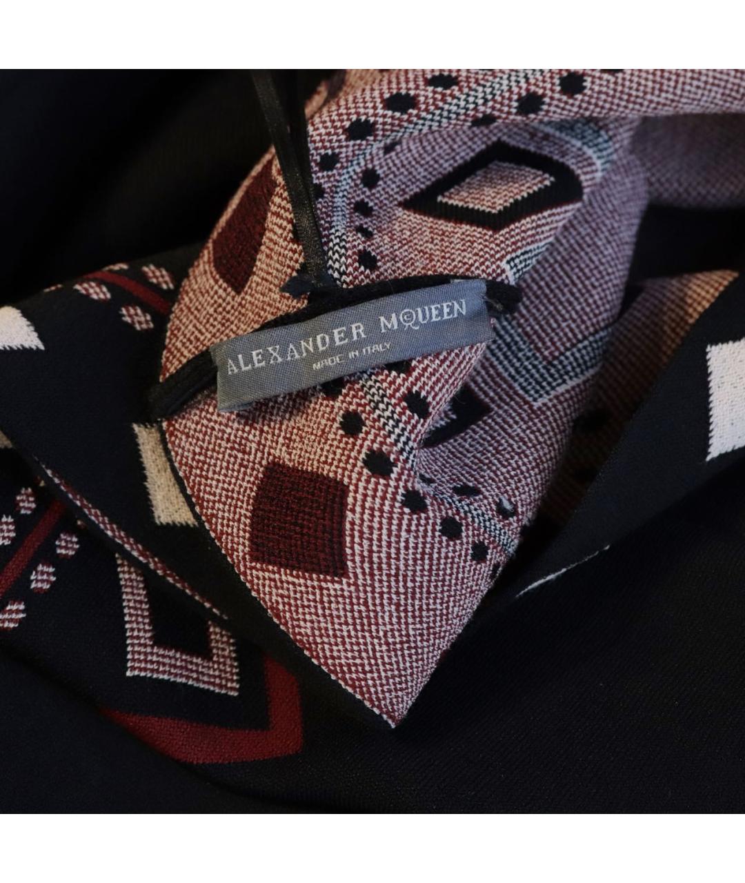 ALEXANDER MCQUEEN Мульти вискозная юбка мини, фото 3