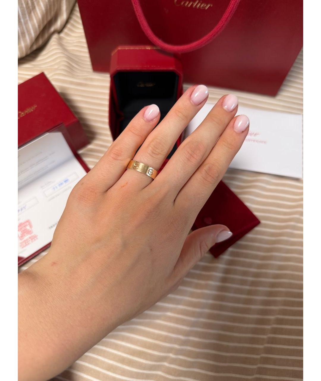 CARTIER Золотое кольцо из розового золота, фото 6
