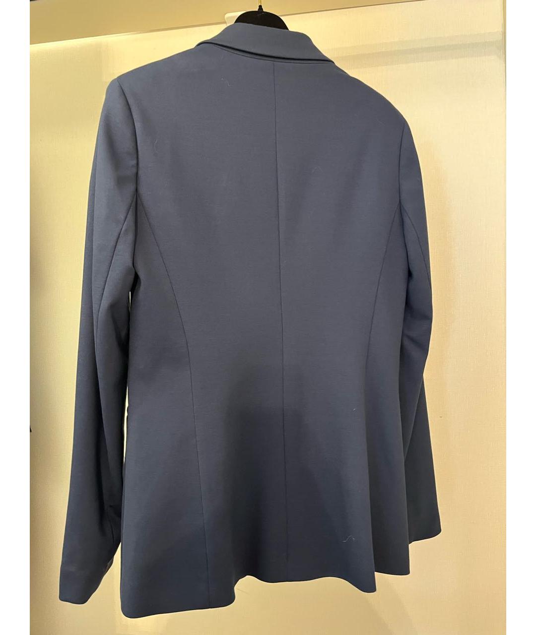 TWIN-SET Синий вискозный костюм с брюками, фото 3