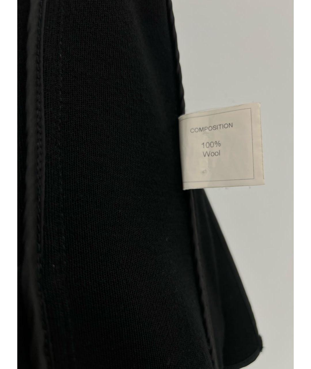 CHANEL Черная шерстяная куртка, фото 5