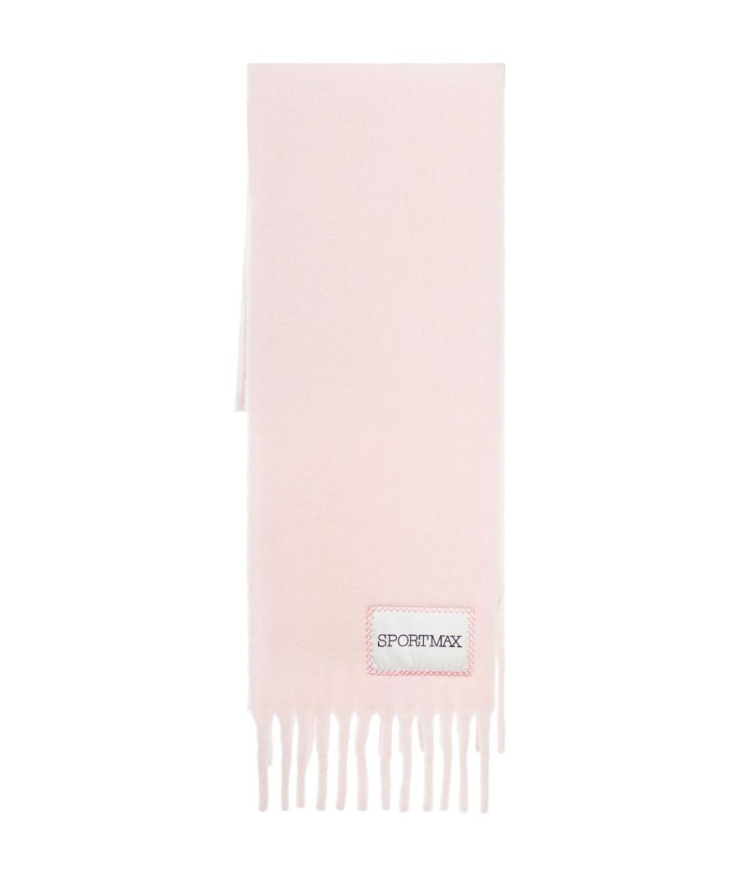 SPORTMAX Розовый шарф, фото 1