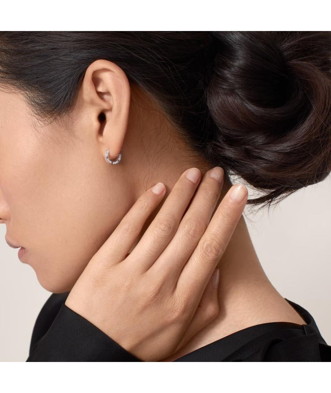 CARTIER Серьги из белого золота, фото 5