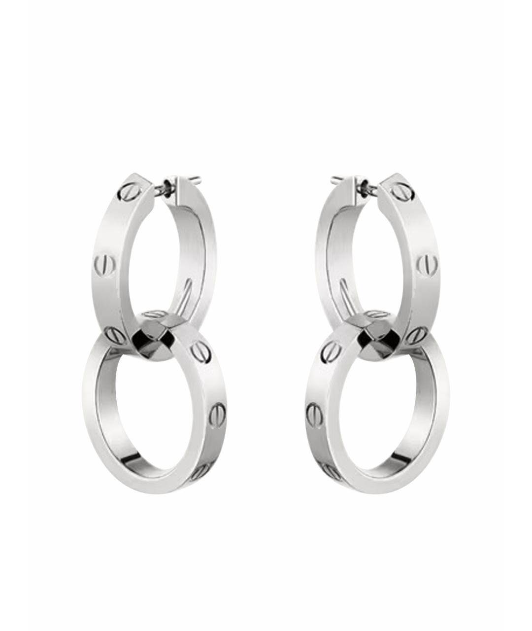 CARTIER Серьги из белого золота, фото 1