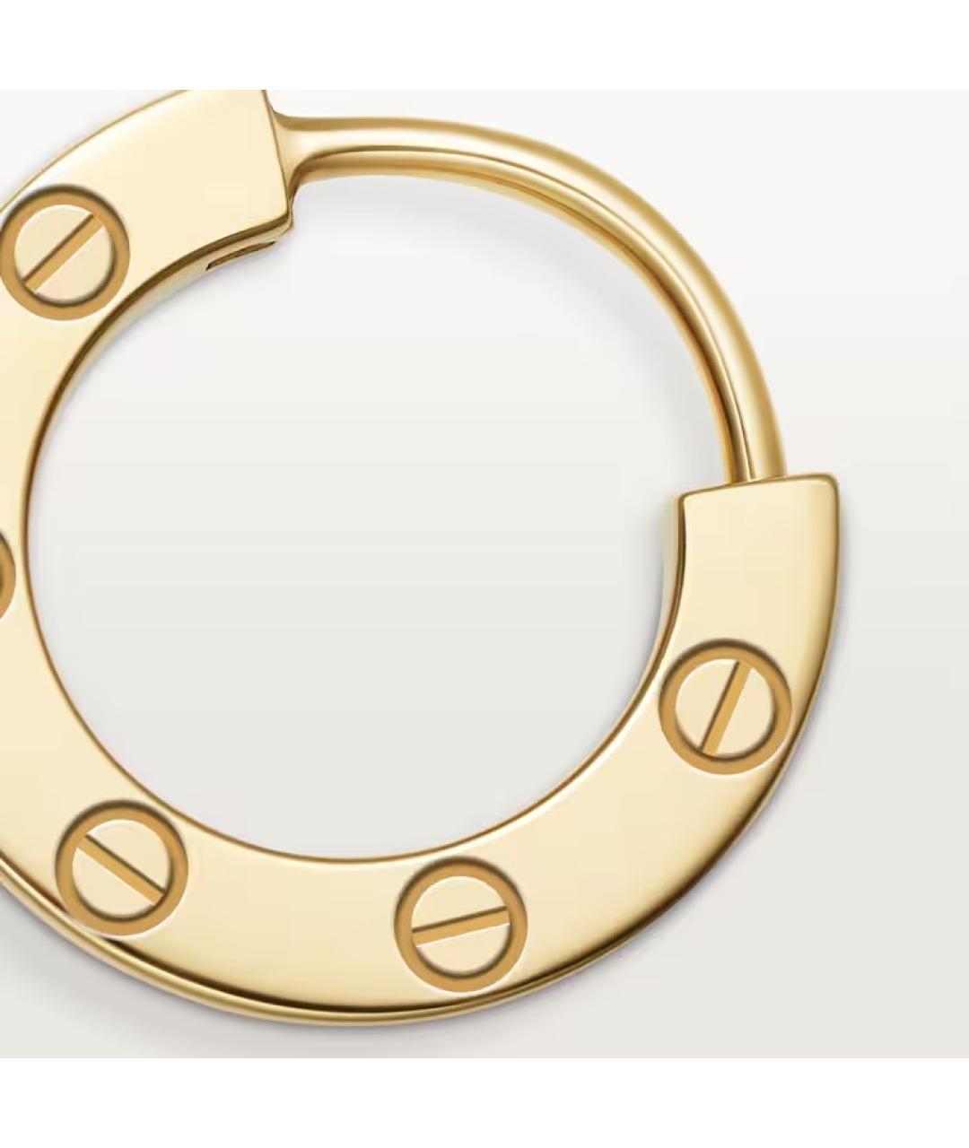 CARTIER Серьги из желтого золота, фото 2