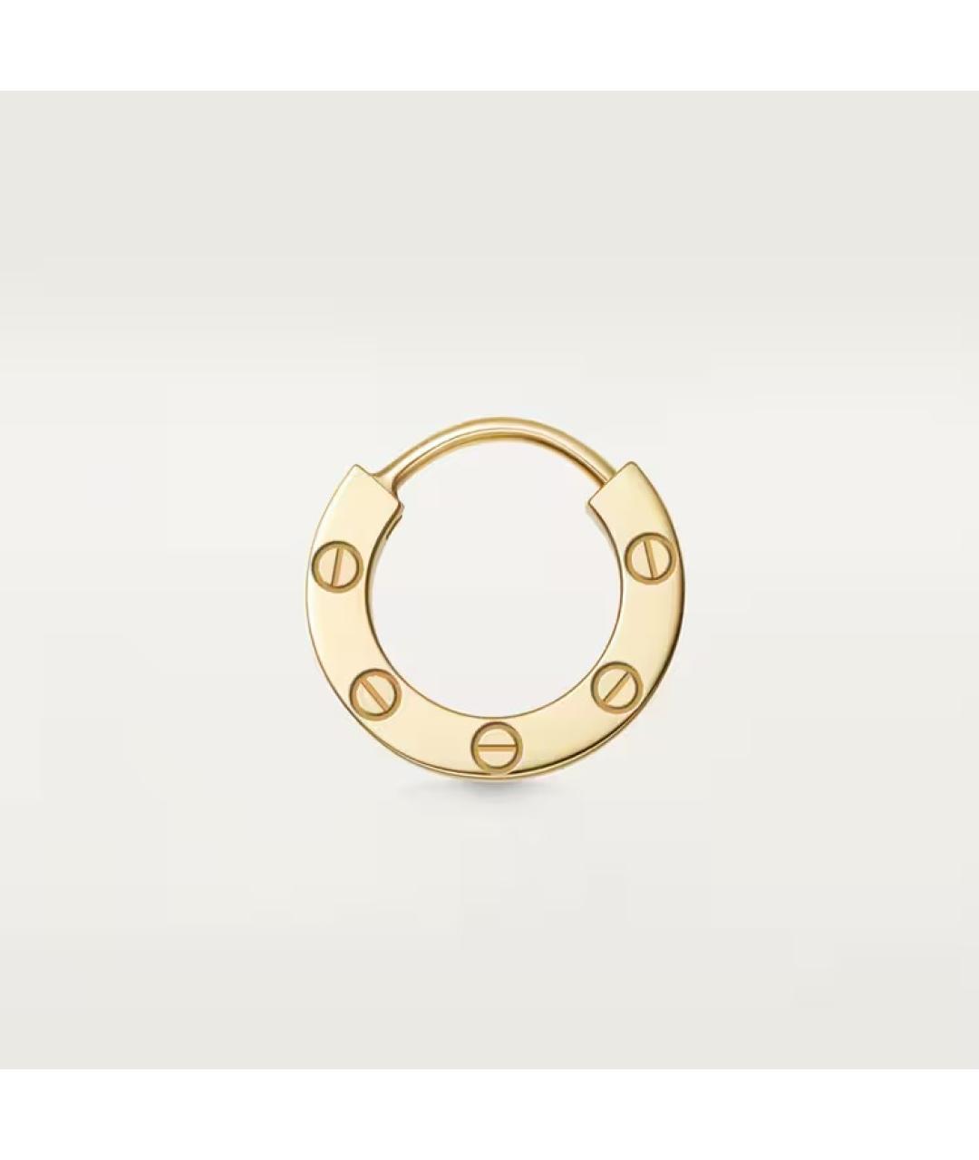 CARTIER Серьги из желтого золота, фото 6