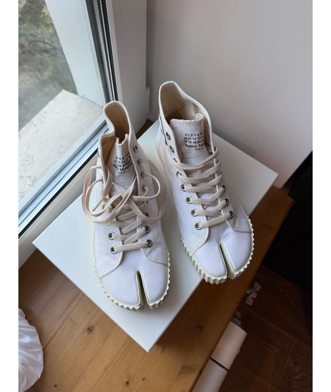 MAISON MARGIELA Белые кеды, фото 5