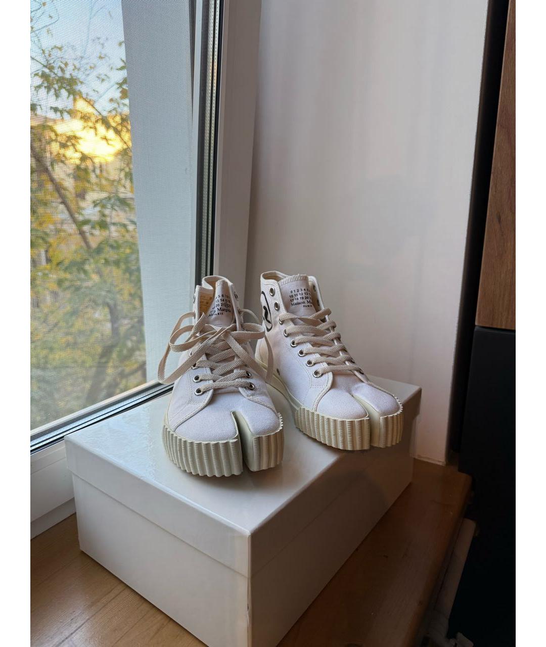 MAISON MARGIELA Белые кеды, фото 4