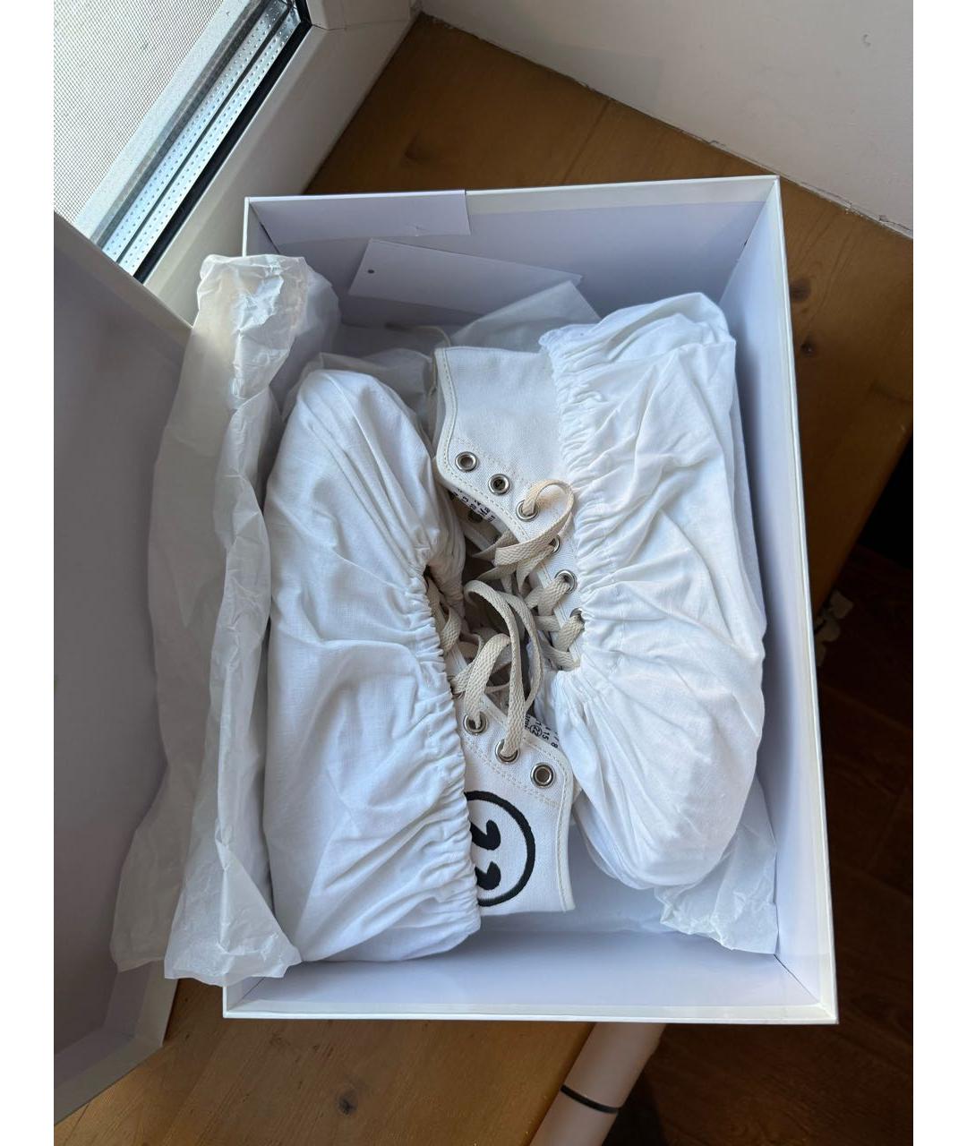 MAISON MARGIELA Белые кеды, фото 3