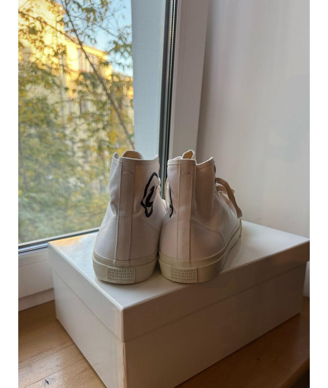 MAISON MARGIELA Белые кеды, фото 7