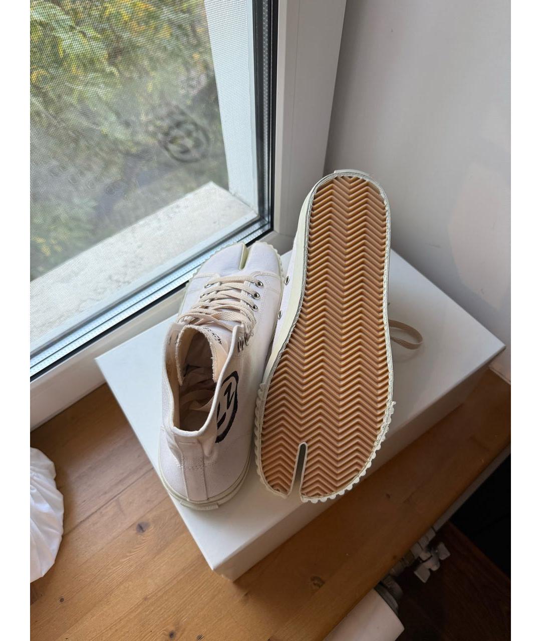 MAISON MARGIELA Белые кеды, фото 6