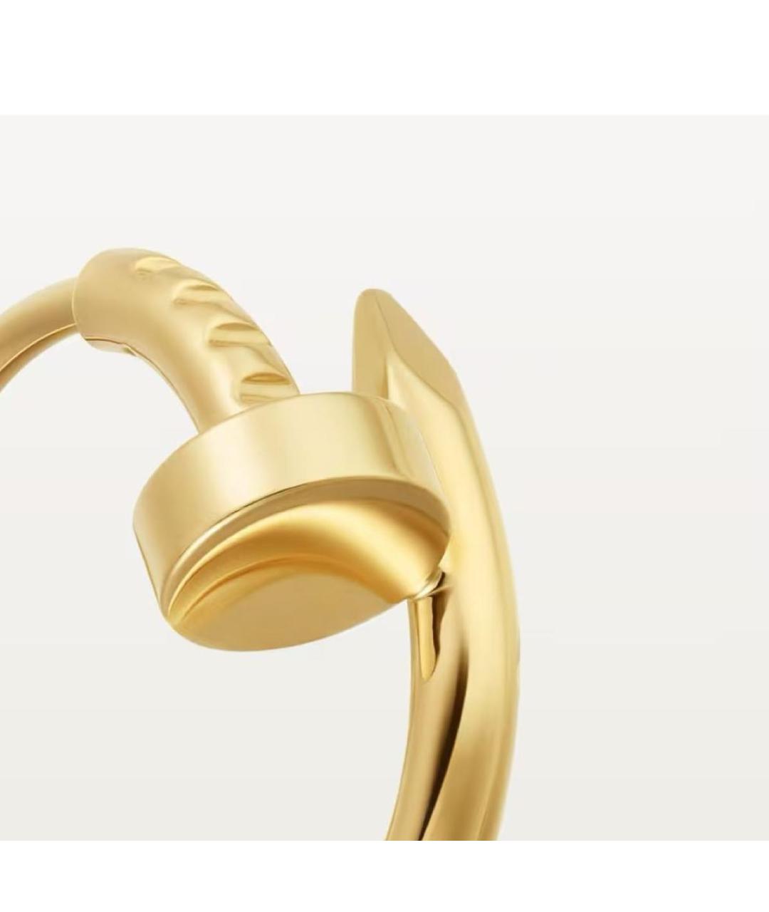 CARTIER Золотые серьги из желтого золота, фото 3