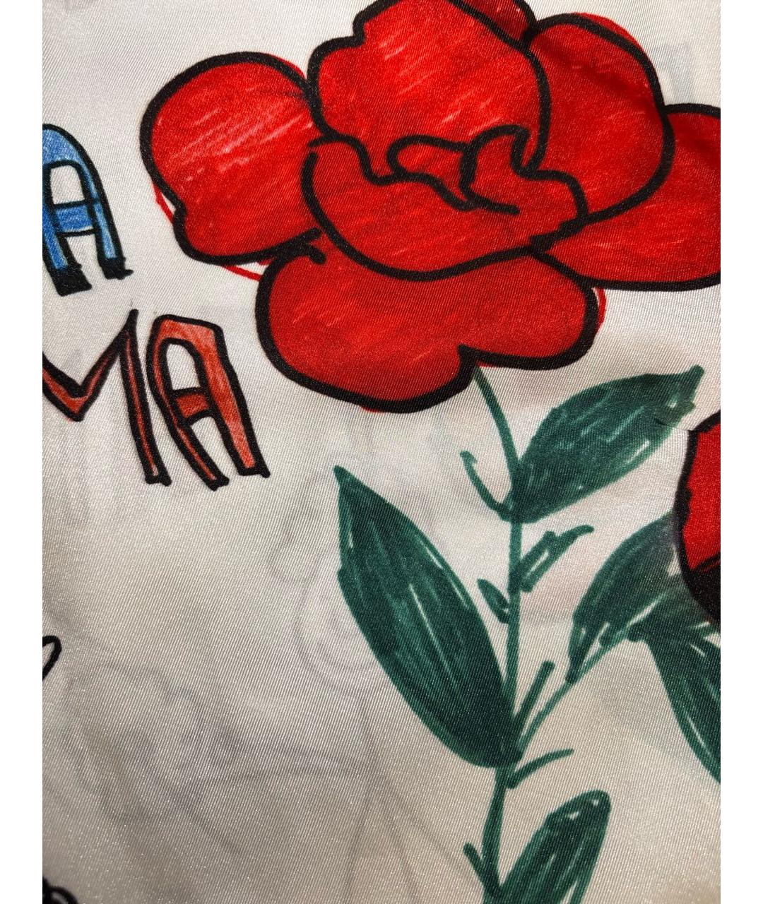 DOLCE&GABBANA Мульти шелковая блузы, фото 4