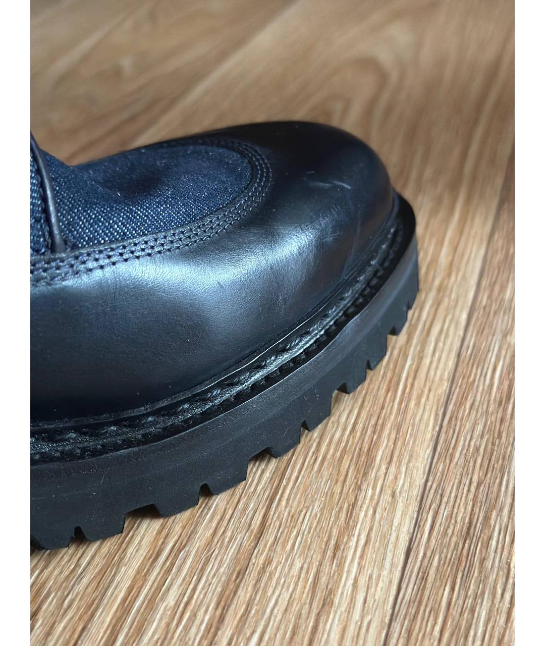 JOHN LOBB Синие высокие ботинки, фото 7