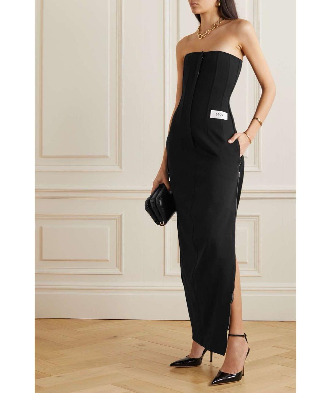 DOLCE&GABBANA Черное вечернее платье, фото 3