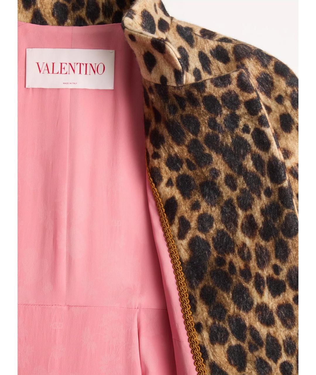 VALENTINO Мульти шерстяное пальто, фото 3