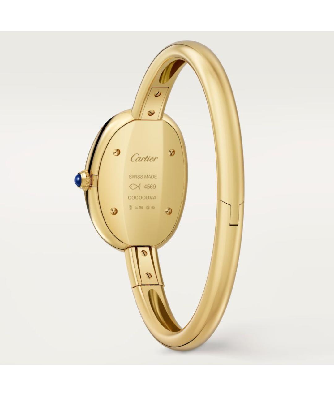 CARTIER Золотые часы из желтого золота, фото 3