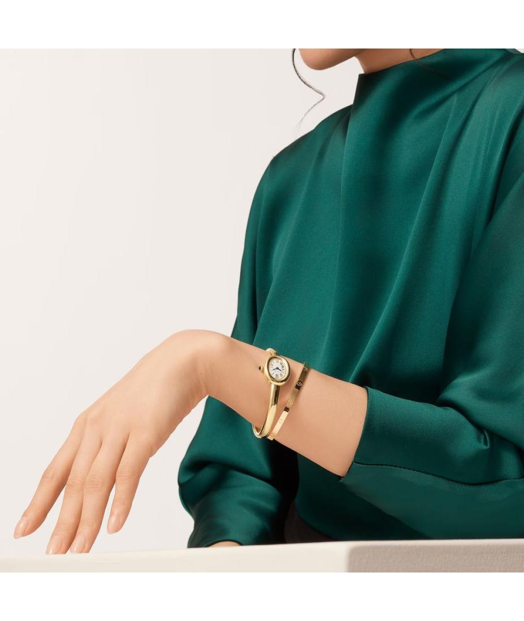 CARTIER Золотые часы из желтого золота, фото 3