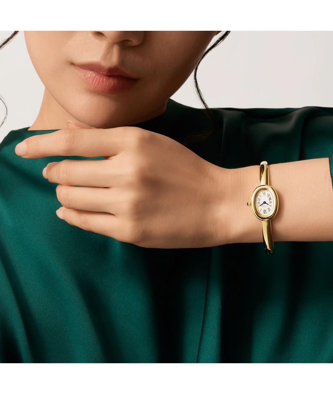 CARTIER Золотые часы из желтого золота, фото 2