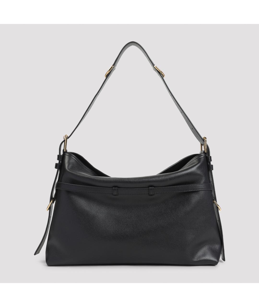 GIVENCHY Черная кожаная сумка через плечо, фото 2