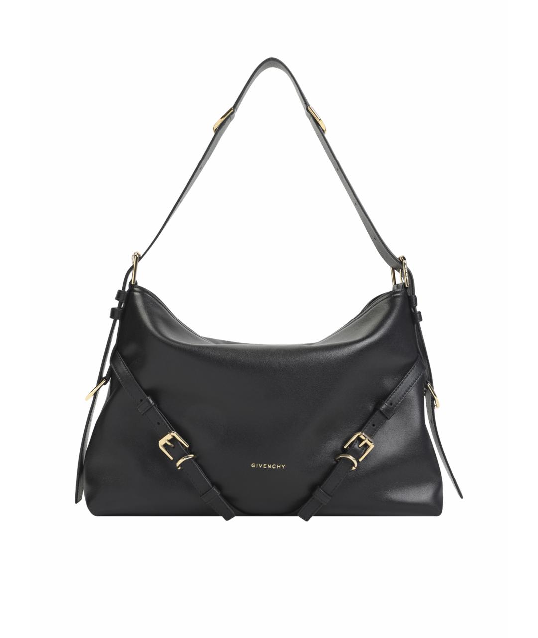GIVENCHY Черная кожаная сумка через плечо, фото 1