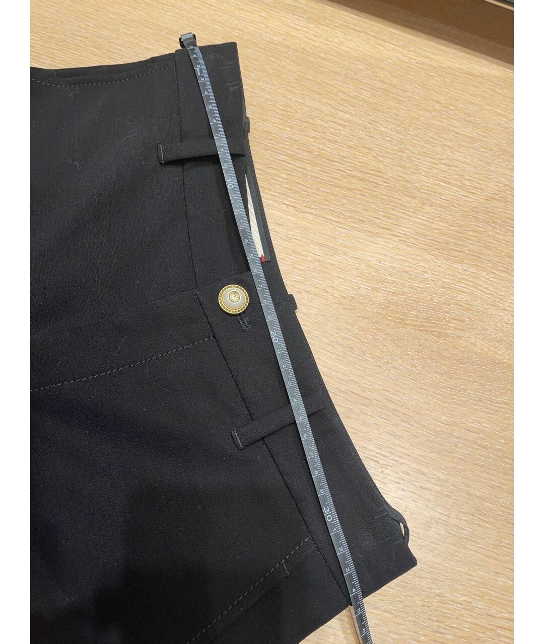 GUCCI Черные хлопко-эластановые брюки узкие, фото 6