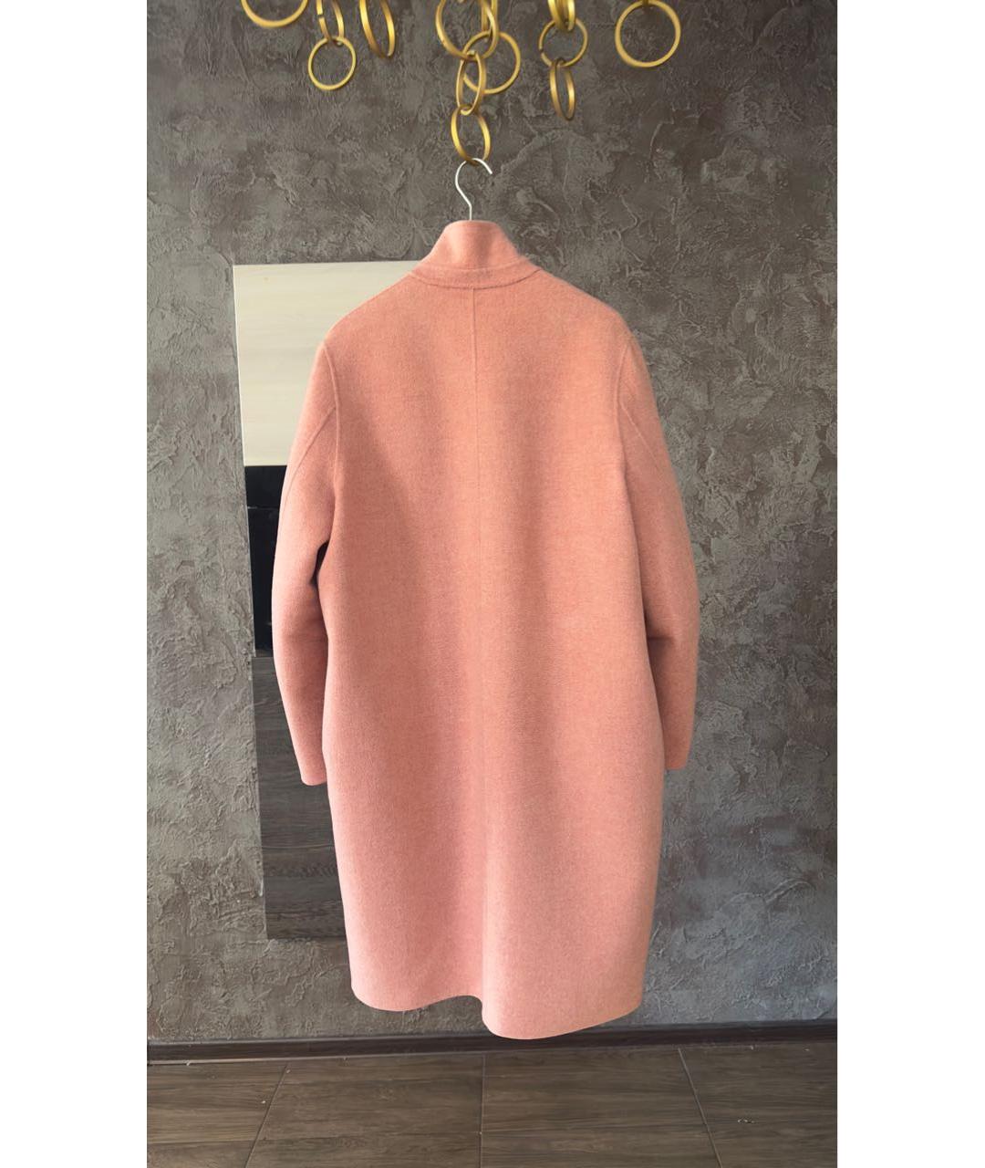 ACNE STUDIOS Коралловое кашемировое пальто, фото 3