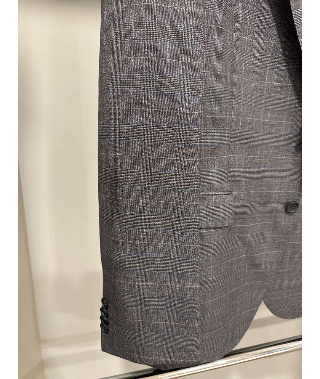 HUGO BOSS Серый классический костюм, фото 5