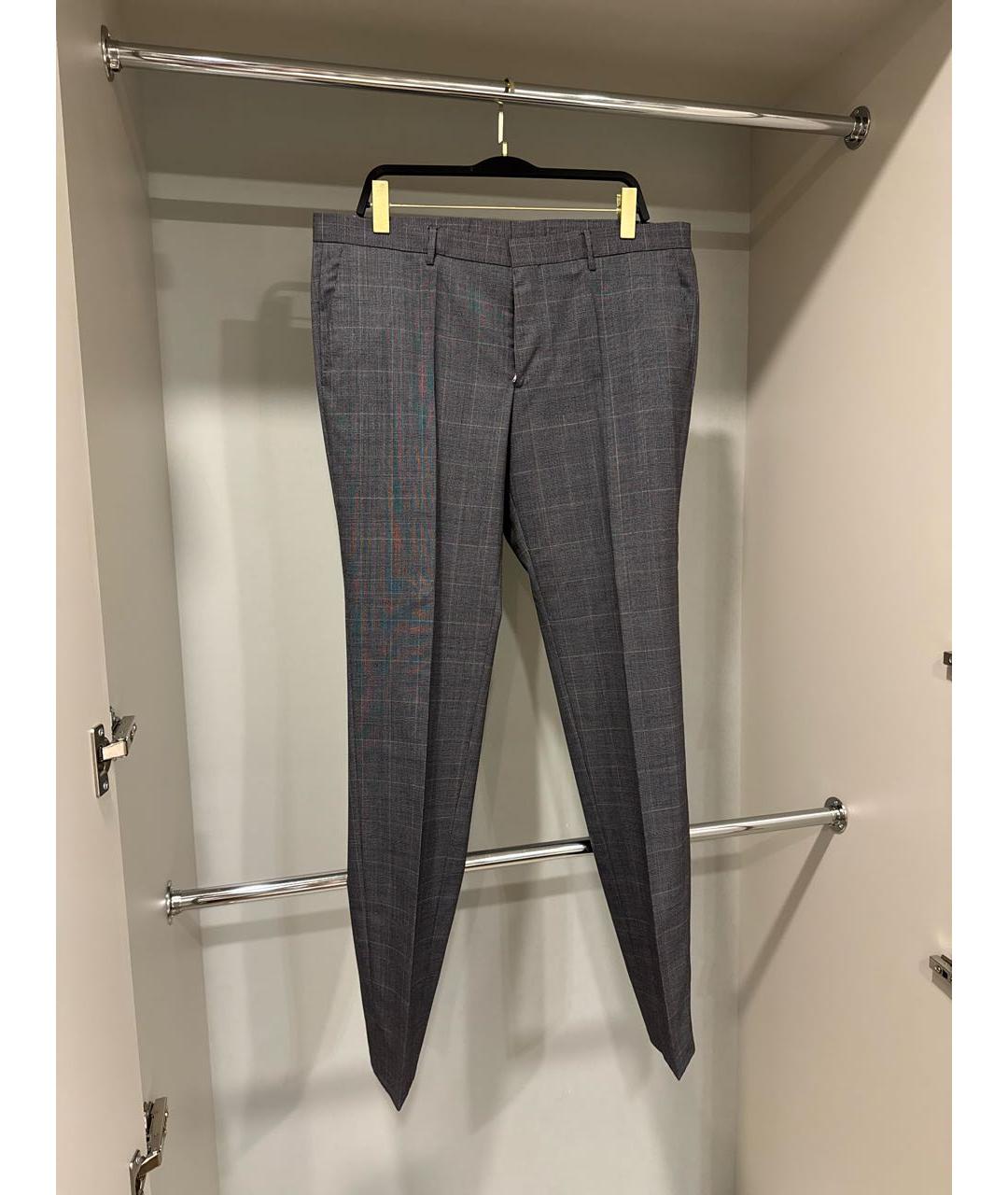 HUGO BOSS Серый классический костюм, фото 3