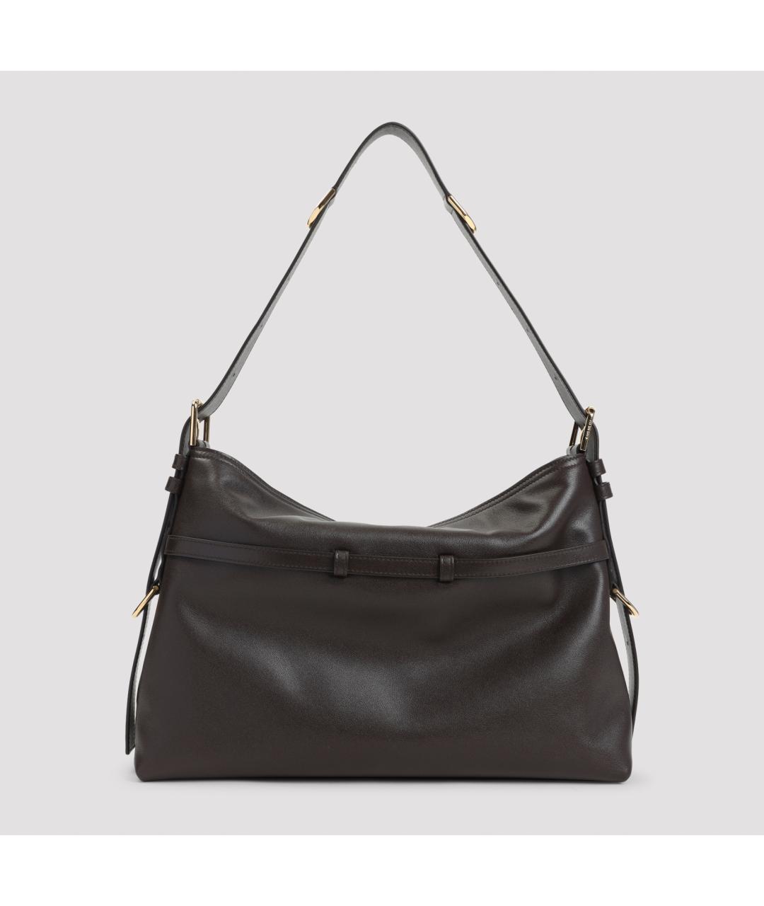 GIVENCHY Коричневая кожаная сумка через плечо, фото 3