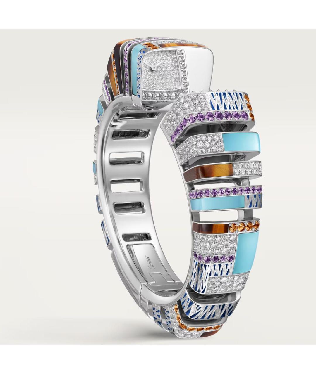 CARTIER Мульти часы из белого золота, фото 2