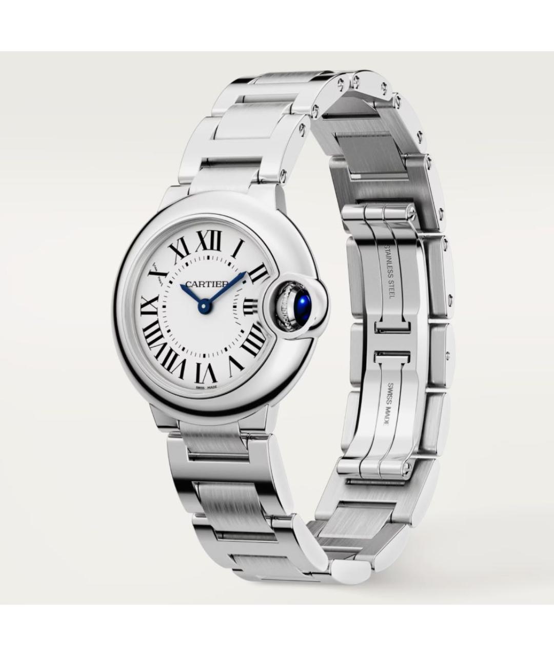CARTIER Серебряные металлические часы, фото 2
