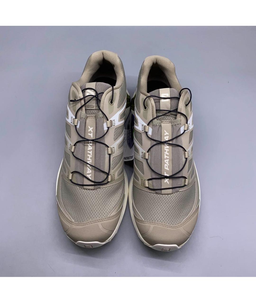 SALOMON Бежевые низкие кроссовки / кеды, фото 7