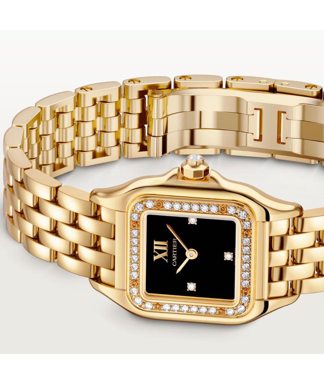 CARTIER Золотые часы из желтого золота, фото 5