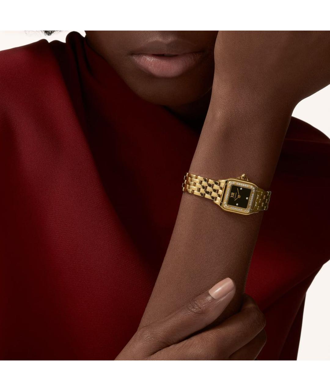 CARTIER Золотые часы из желтого золота, фото 2