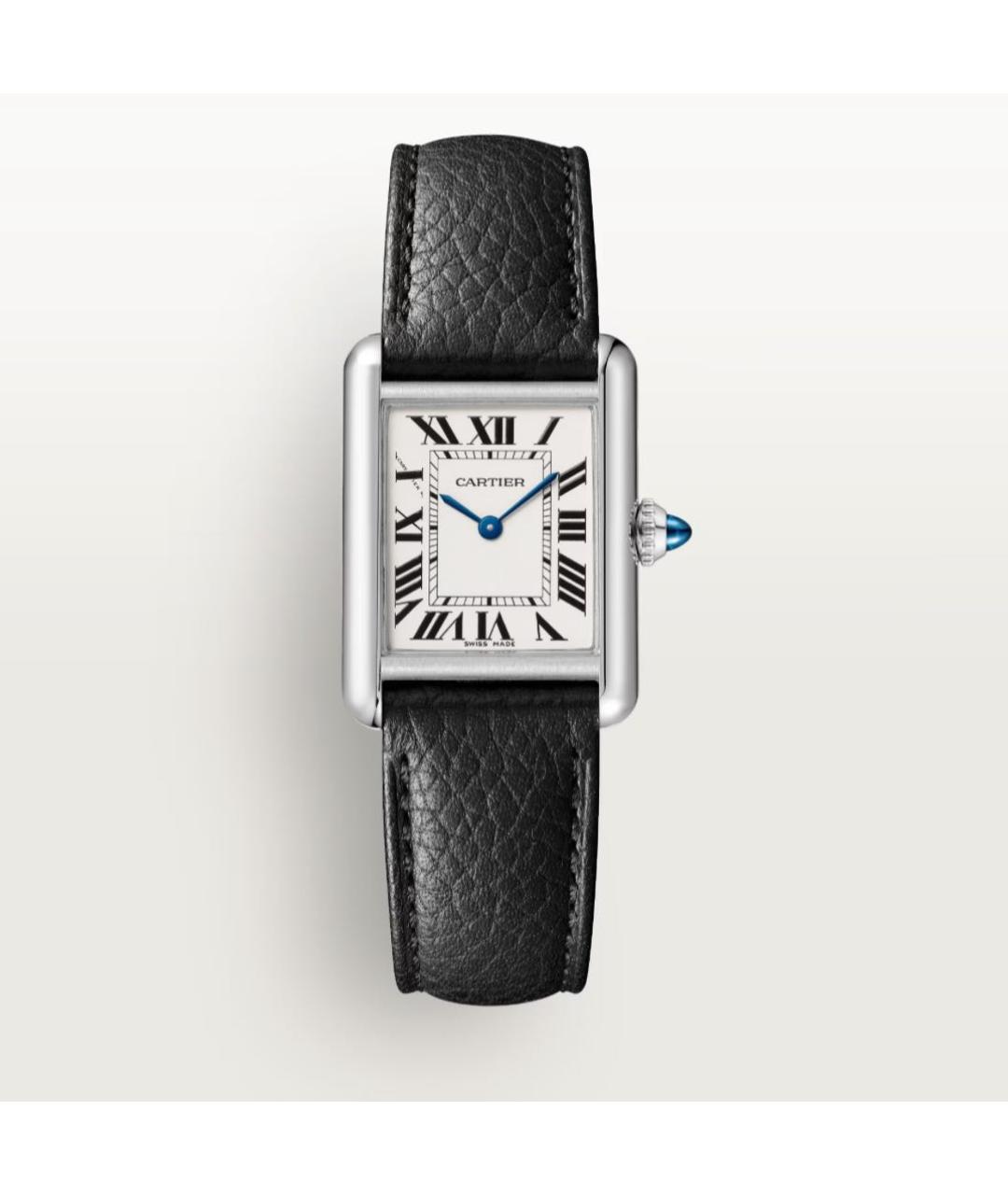 CARTIER Белые металлические часы, фото 7