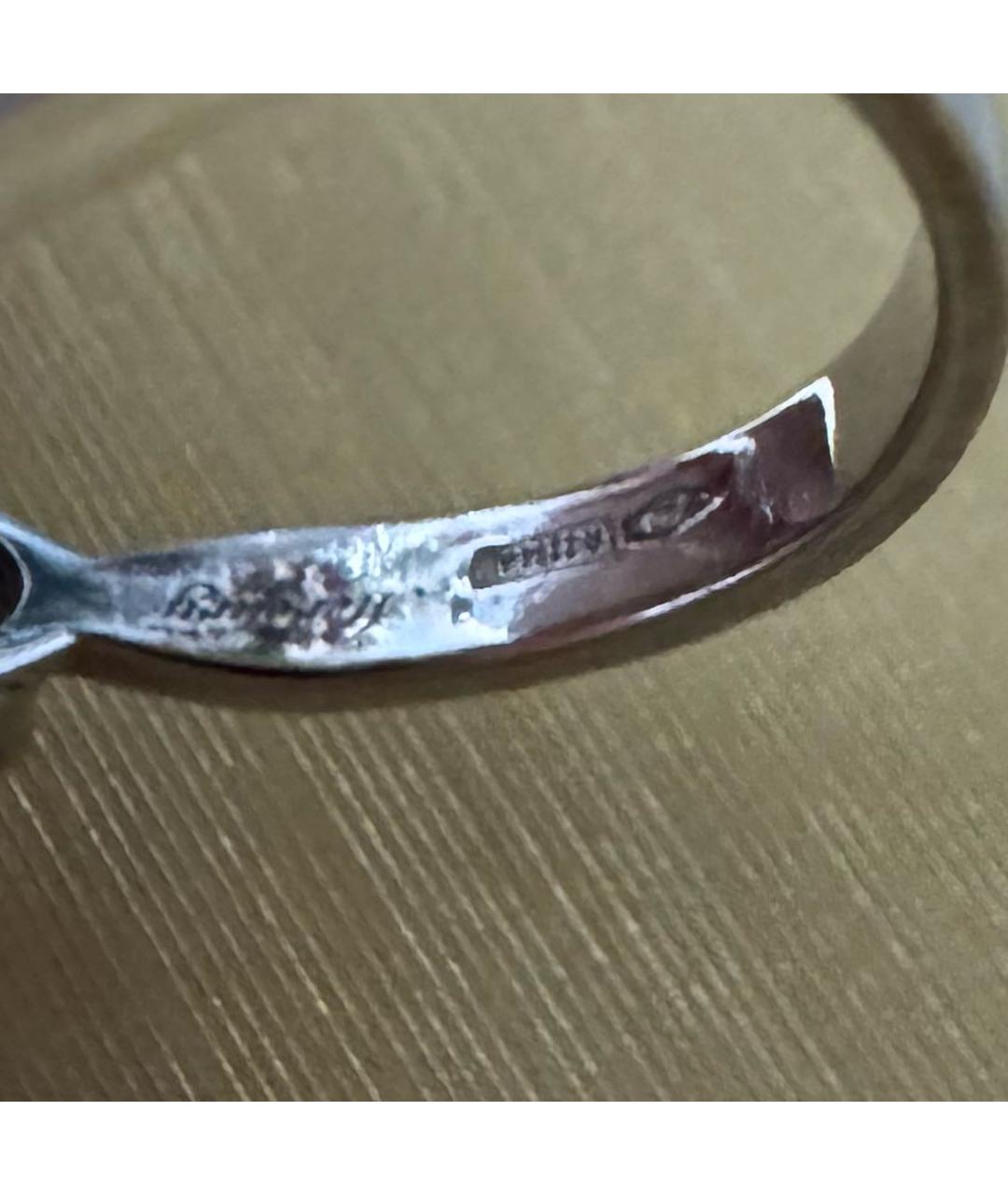 MERCURY Белое кольцо из белого золота, фото 4