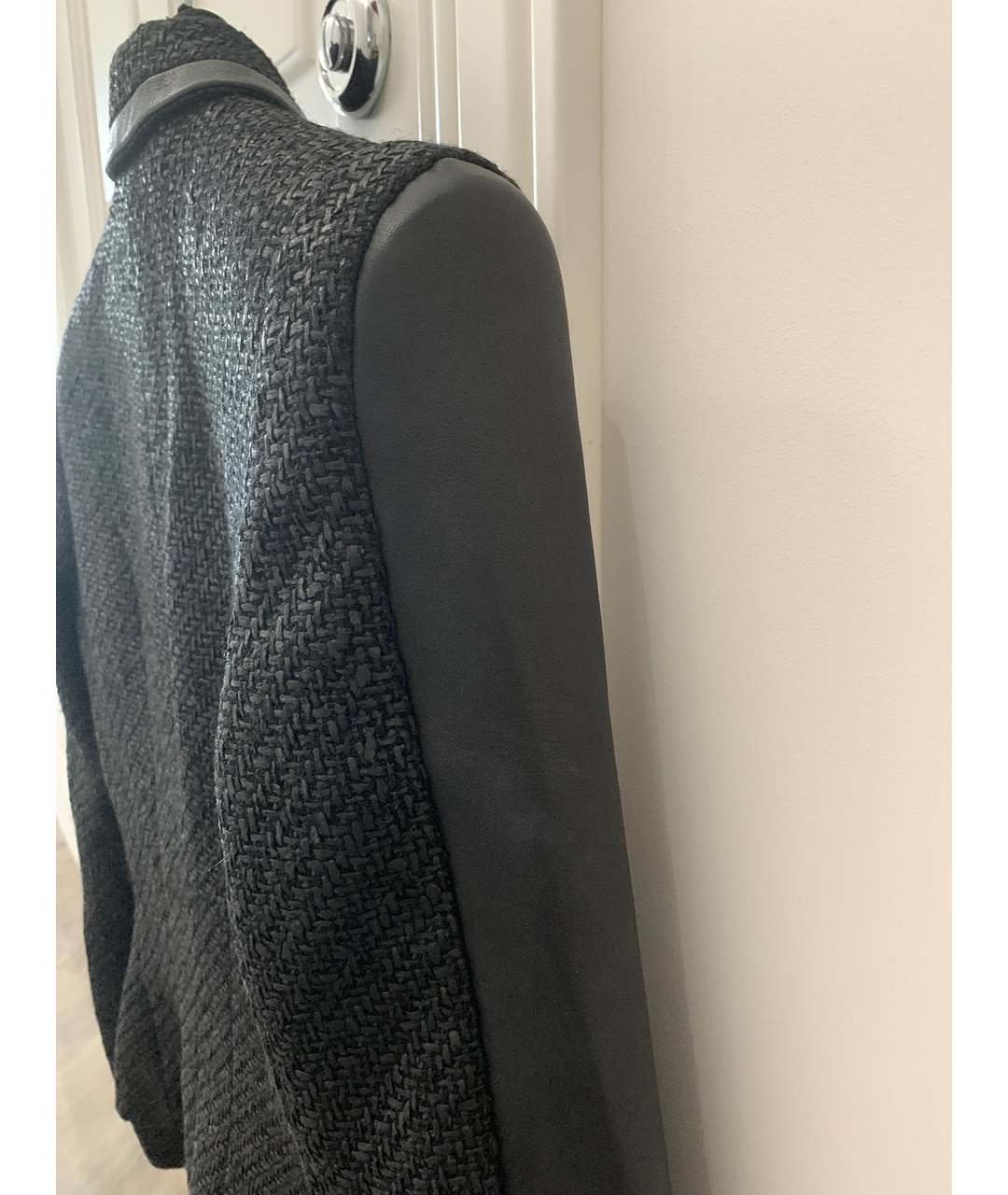 BARBARA BUI Черный шерстяной жакет/пиджак, фото 5