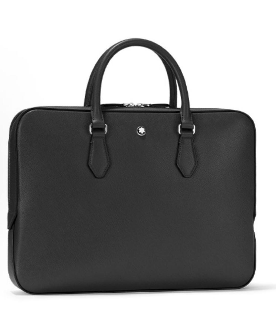 MONTBLANC Кожаный портфель, фото 2