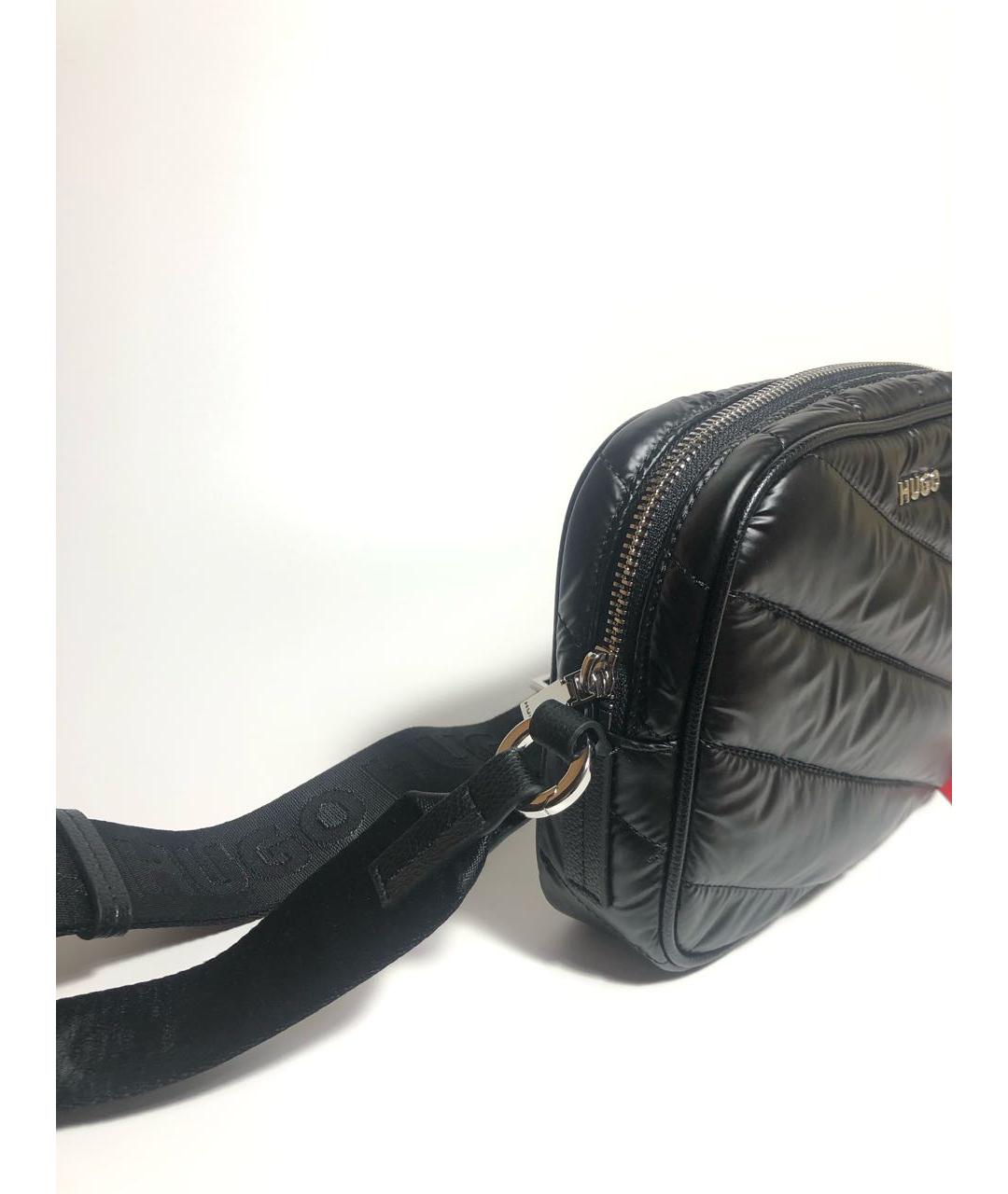 HUGO Черная сумка на плечо, фото 4