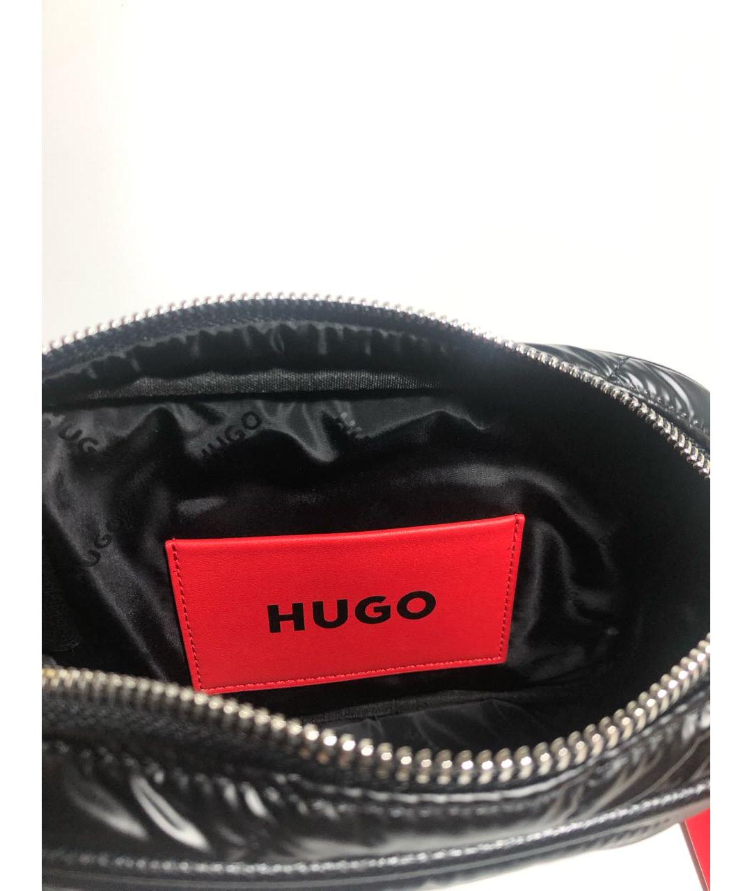 HUGO Черная сумка на плечо, фото 6