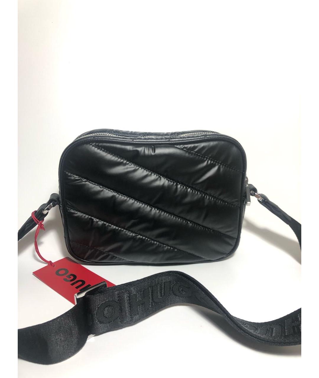 HUGO Черная сумка на плечо, фото 5