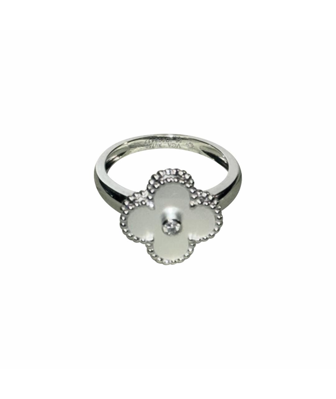 VAN CLEEF & ARPELS Белое кольцо из белого золота, фото 1