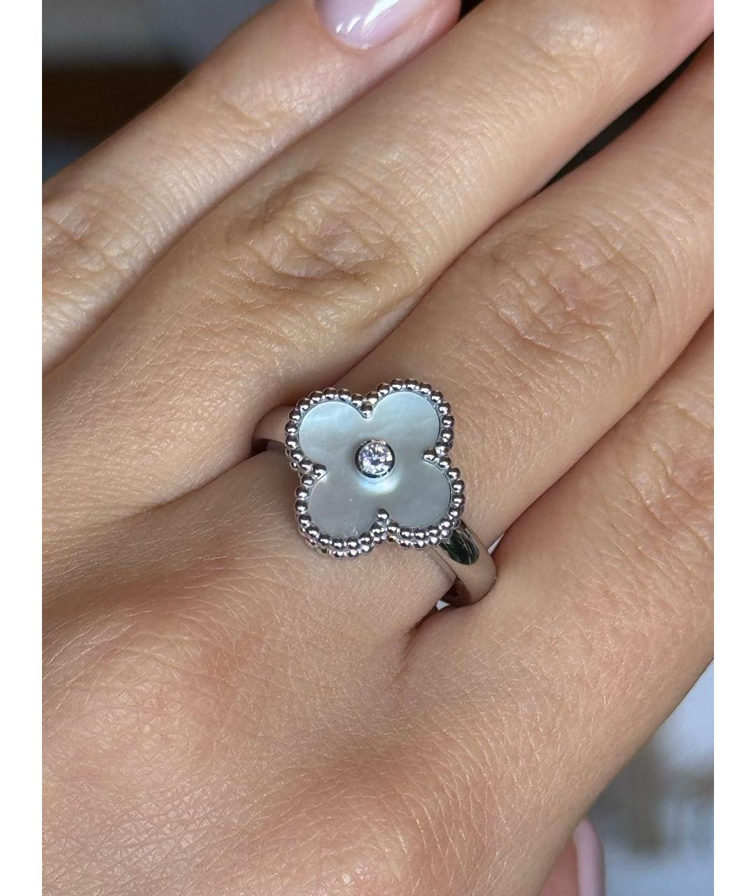 VAN CLEEF & ARPELS Белое кольцо из белого золота, фото 3