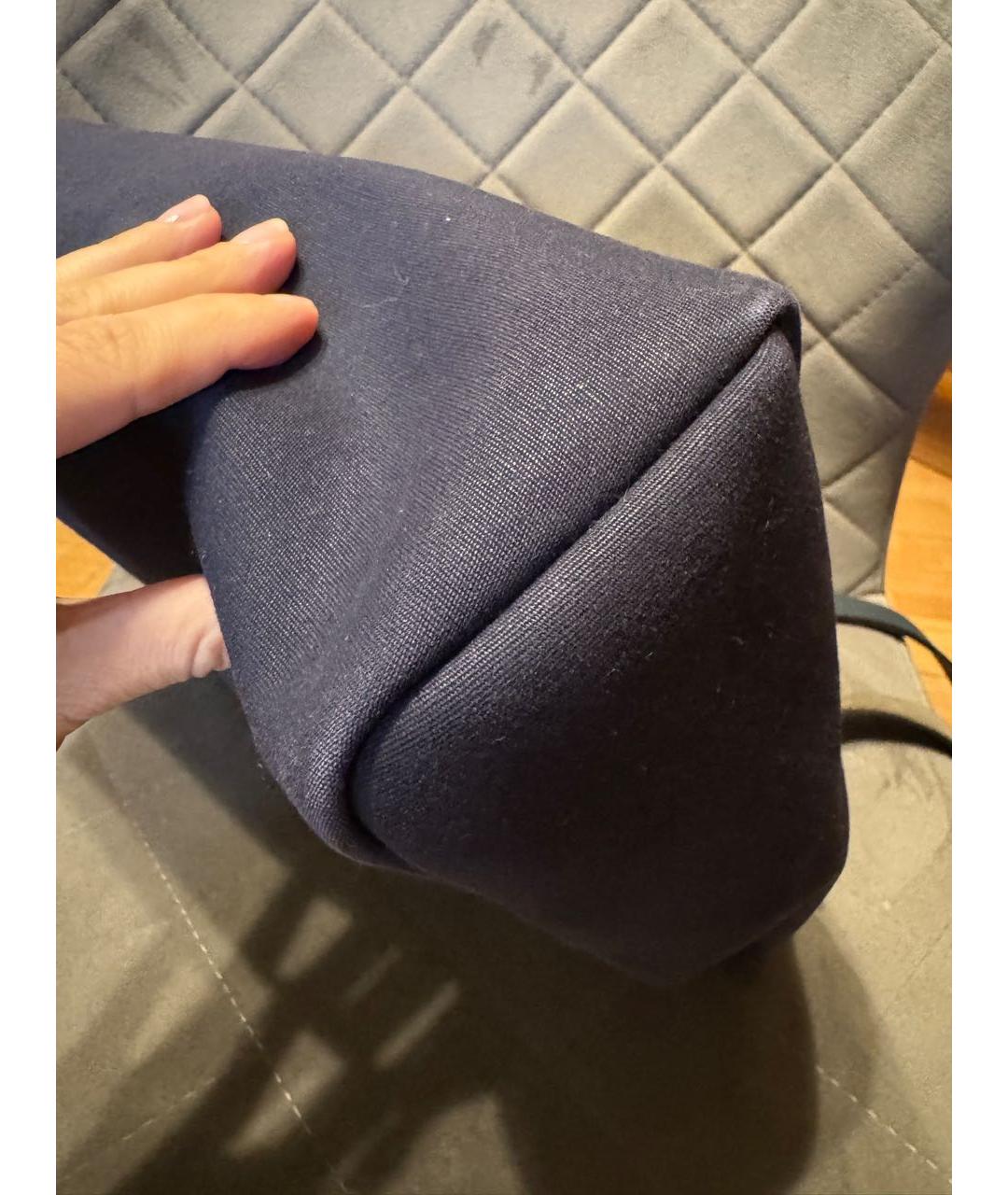 HERMES Темно-синяя сумка через плечо, фото 7