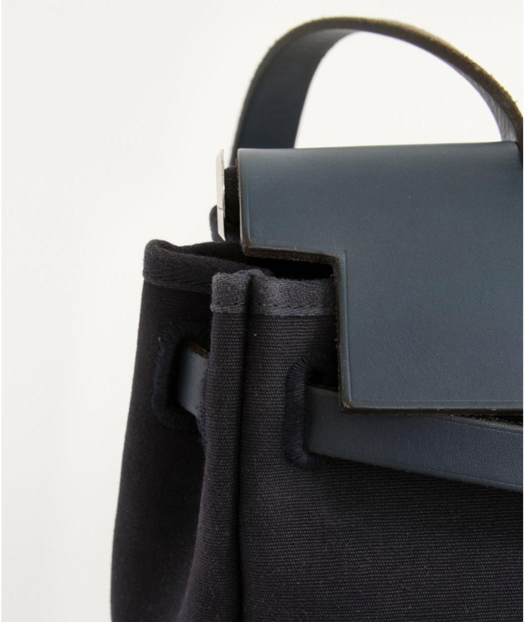 HERMES Темно-синяя сумка через плечо, фото 2