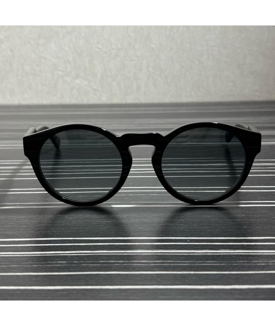 CHLOE Черные пластиковые солнцезащитные очки, фото 5