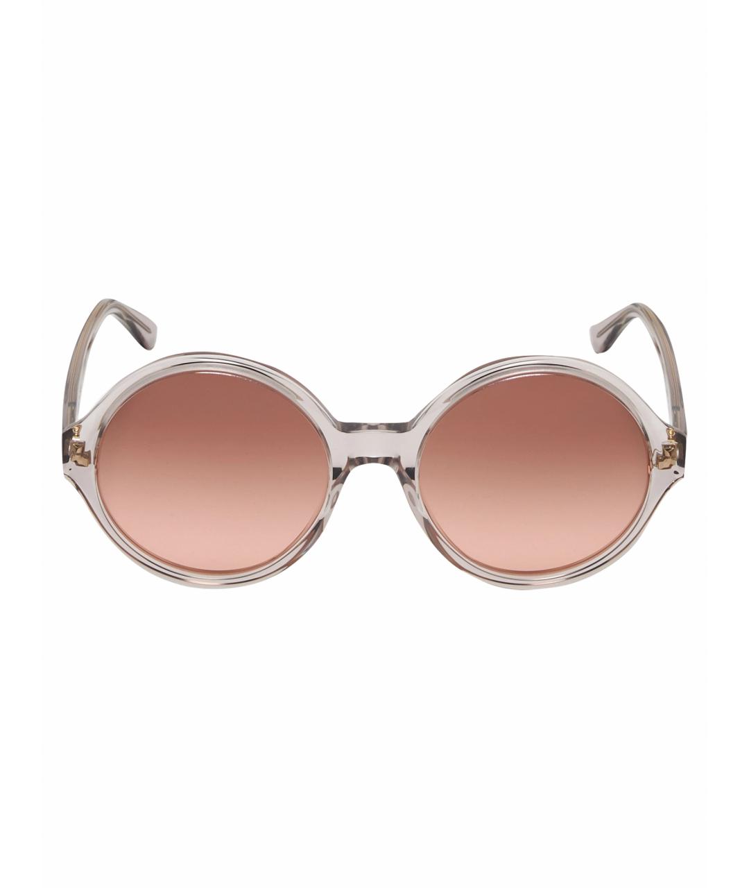 CHLOE Серые пластиковые солнцезащитные очки, фото 1